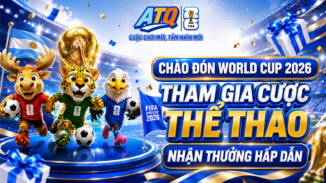 CƯỢC THỂ THAO TẠI ATQ, NHẬN QUÀ HẤP DẪN
