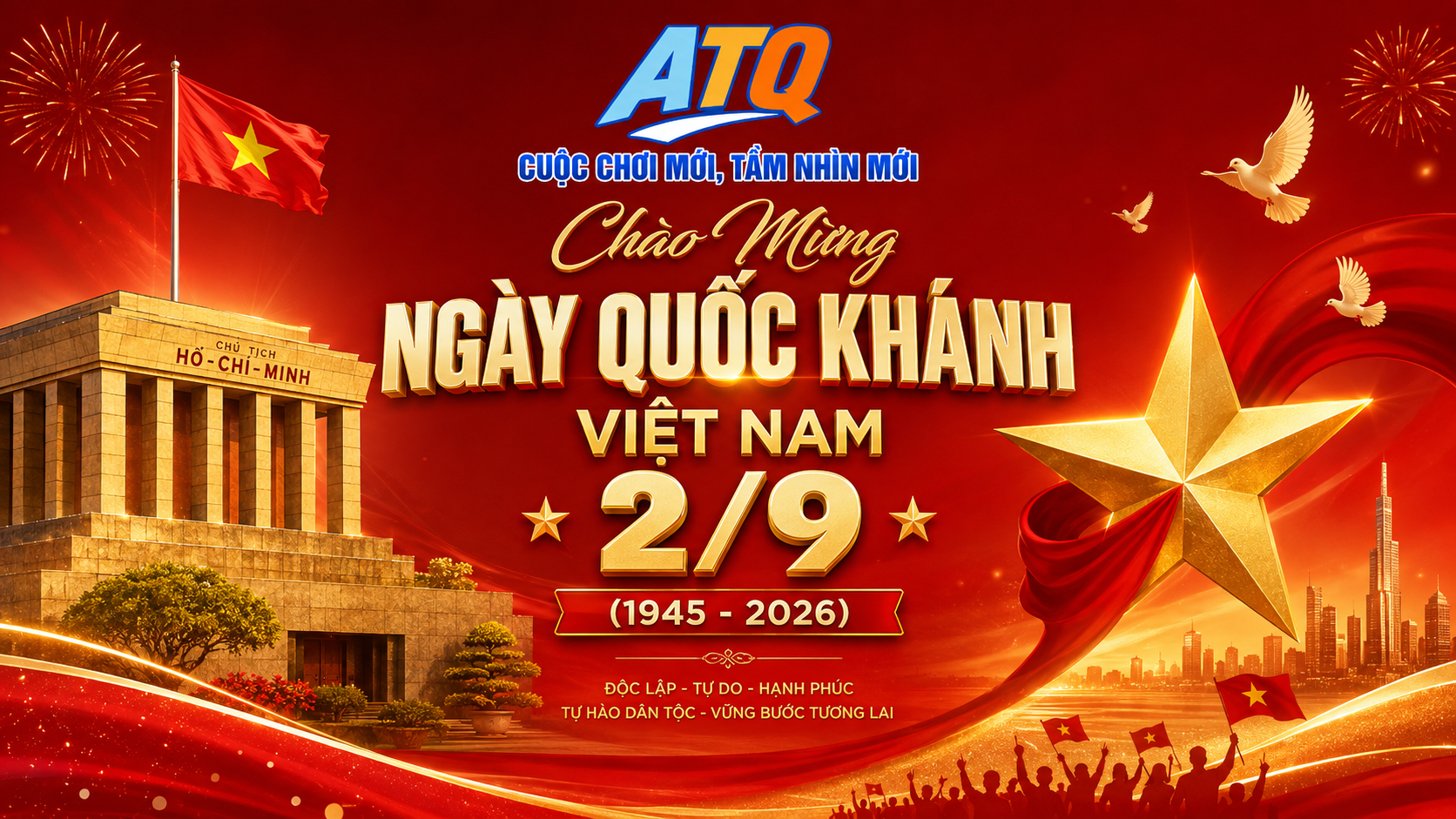 LIÊN MINH QUỐC TẾ ATQ. CHÀO MỪNG QUỐC KHÁNH 2/9